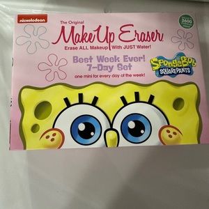 Makeup eraser- spongebob- limited edition